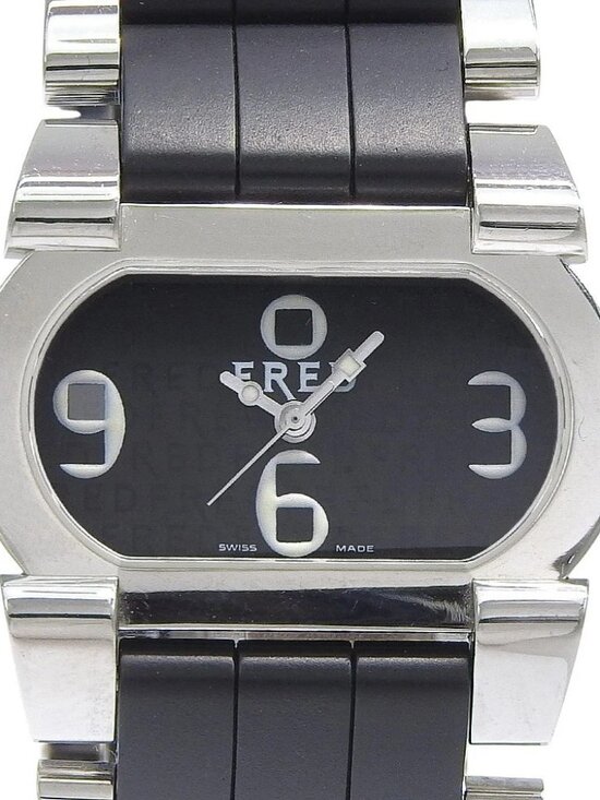 FRED Move one Watches FD012110 Silver blackDial Stainless Steel/rubber Qua... main image 12